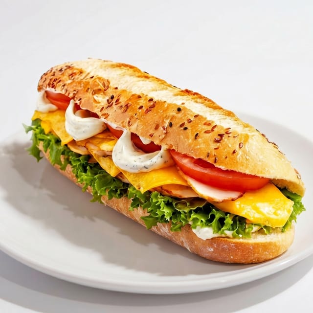 Turkey & Provolone.