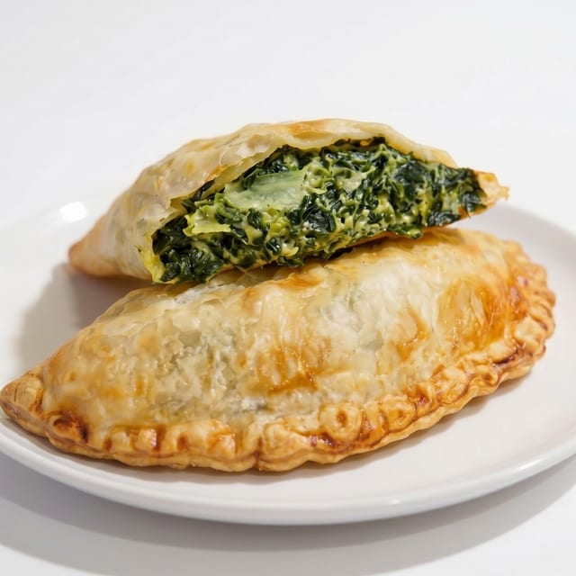 Spinach & Cheese Empanada.