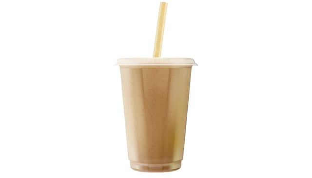 Banana, Almond Milk & Peanut Butter Shake.