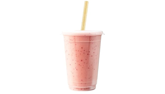 Kiwi, Strawberry & Banana Smoothie.