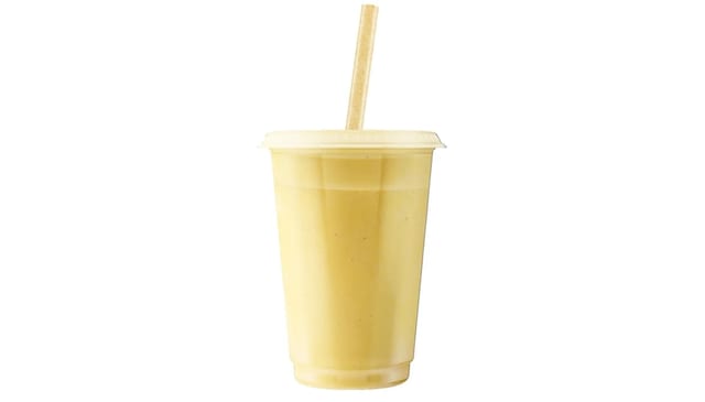 Pineapple, Banana & Almond Milk Shake.